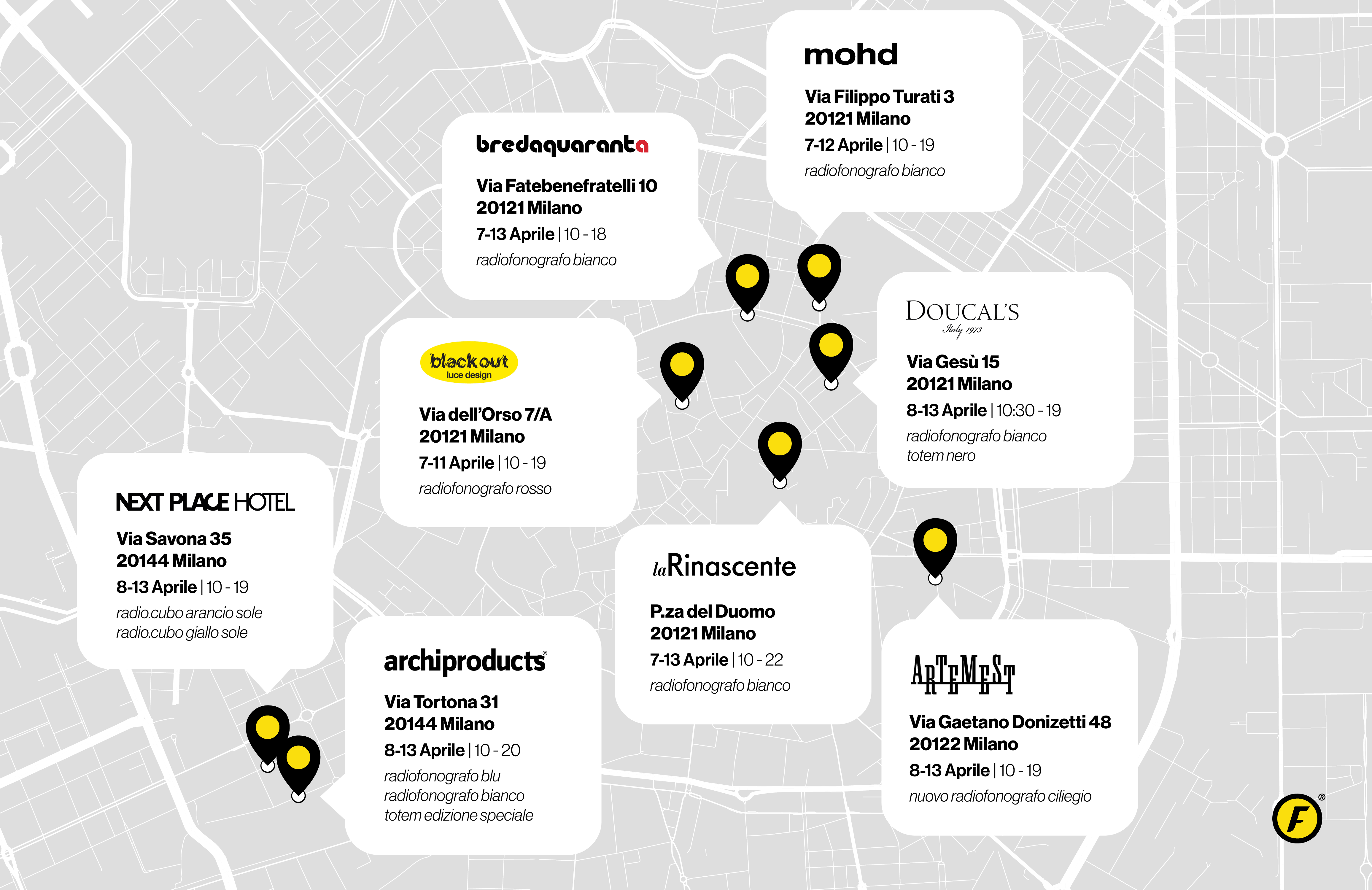 mappa aggiornata